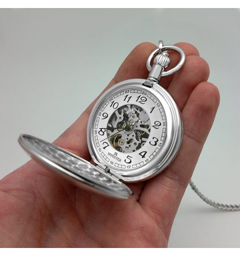 Reloj de bolsillo con esqueleto