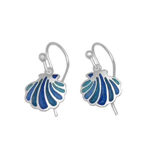 Santiago shell earrings