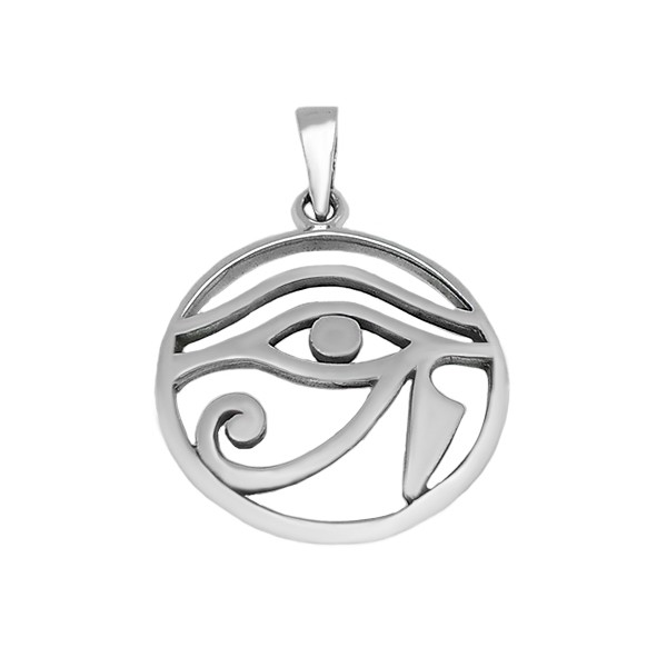 Colgante plata, ojo de Horus