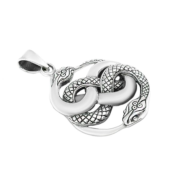 Colgante celta en plata con el símbolo Wuibre