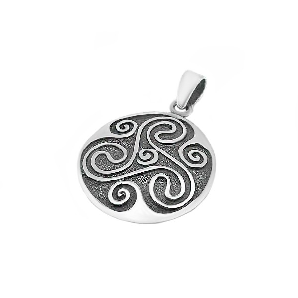 Celtic trisquel pendant