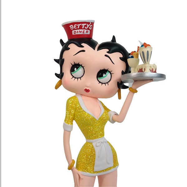 Betty Boop glitter diner waitress