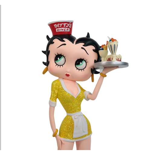 Betty Boop glitter diner waitress