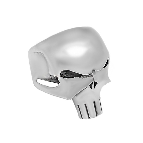 Anillo calavera lisa
