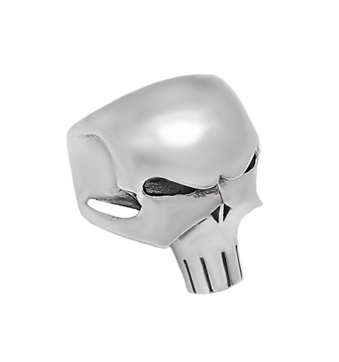 Anillo calavera lisa
