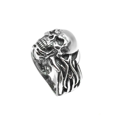 Anillo calavera
