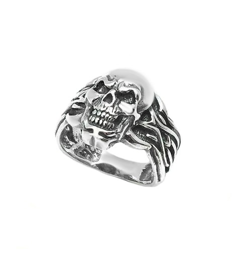 Anillo calavera