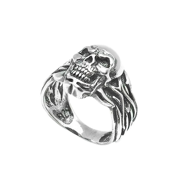 Anillo calavera