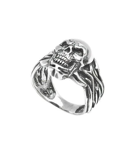 Anillo calavera