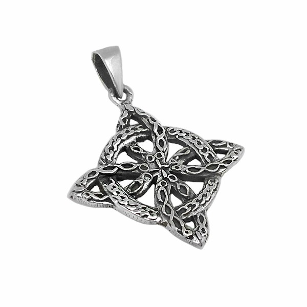 Witch knot pendant