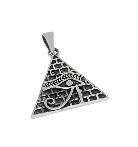 Colgante pirámide ojo de Horus