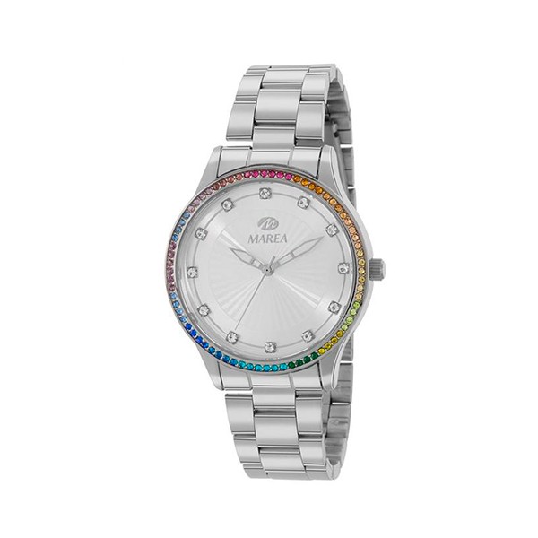 Colored zircons watch