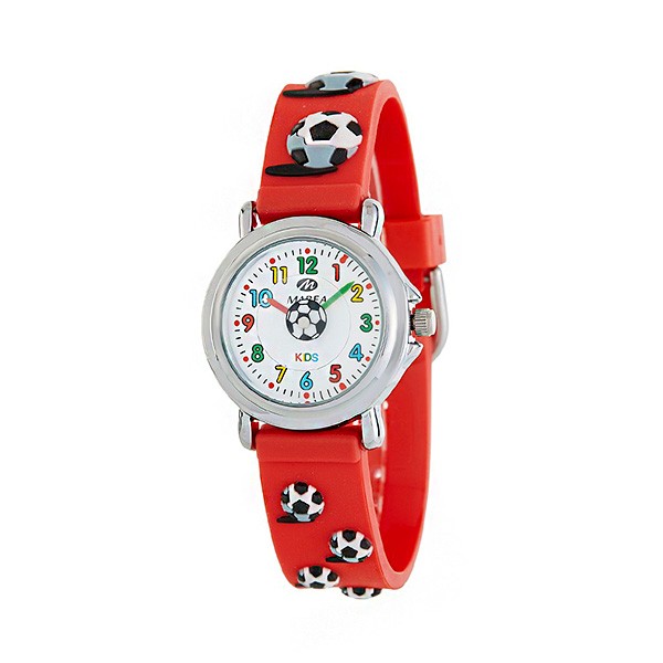 Reloj para niños de color rojo, de la marca Marea.