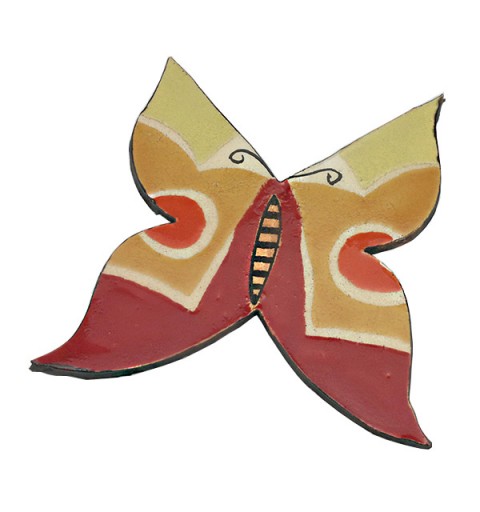Mariposa cerámica