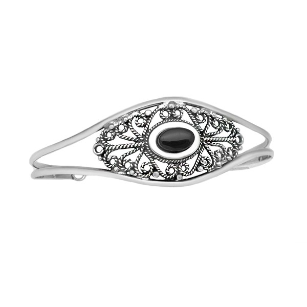 Pulsera azabache y filigrana