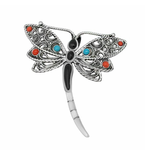 Brooch and pendant dragonfly