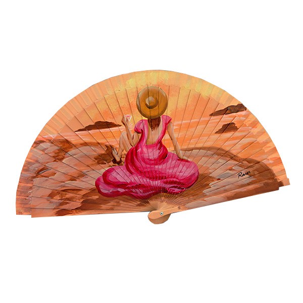 Abanico atardecer