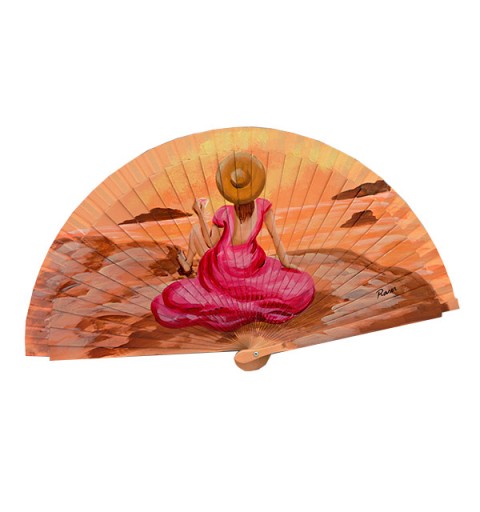 Abanico atardecer