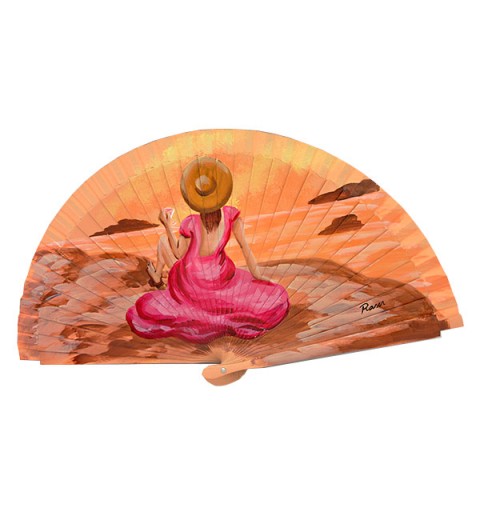 Abanico atardecer