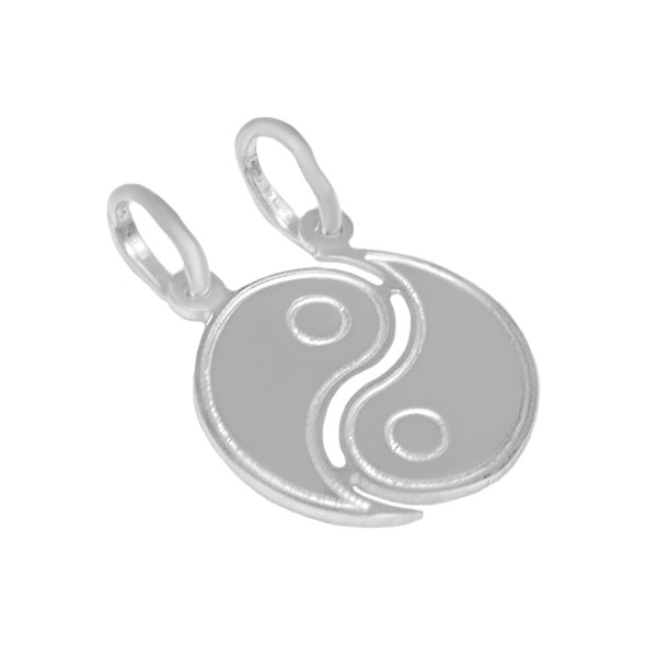 Separable Yin-Yang Pendant in Sterling Silver