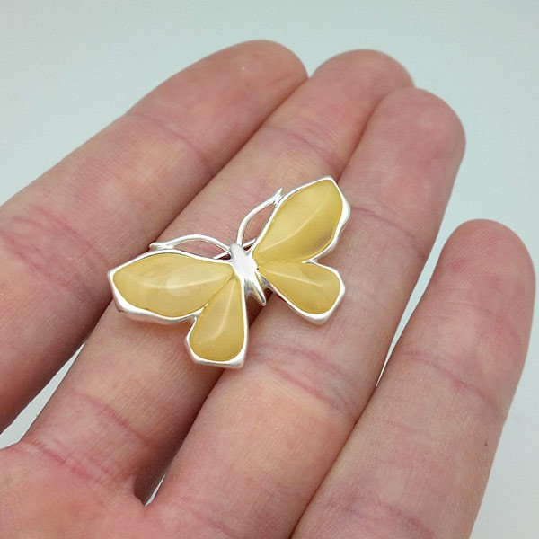 Butterfly brooch and pendant