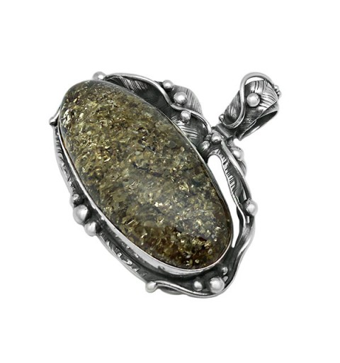 Large amber pendant