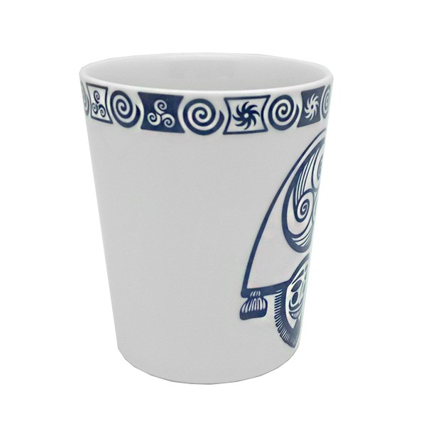 Taza mug peliqueiro con símbolo celtas