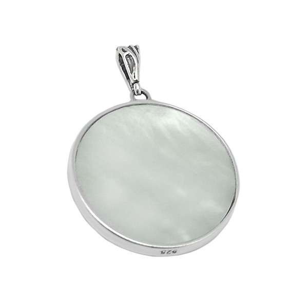 Mother of pearl watch pendant