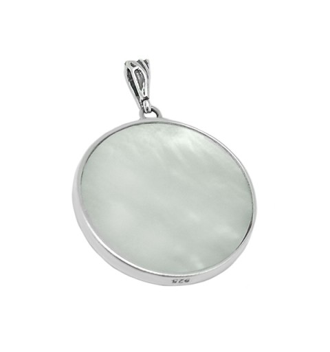 Mother of pearl watch pendant