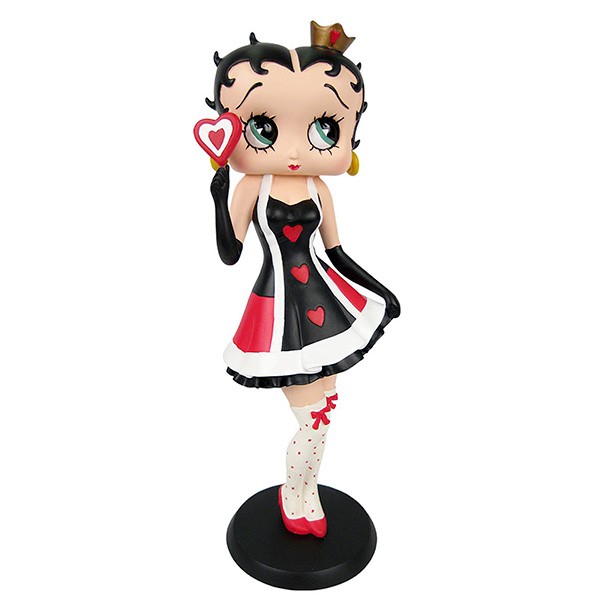 Official figure of Betty Boop, called queen of hearts.