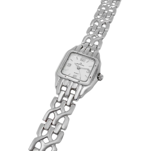 Sterling silver watch, Cartier type. Minister brand.