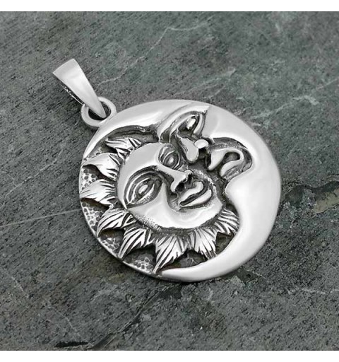 Colgante sol y luna