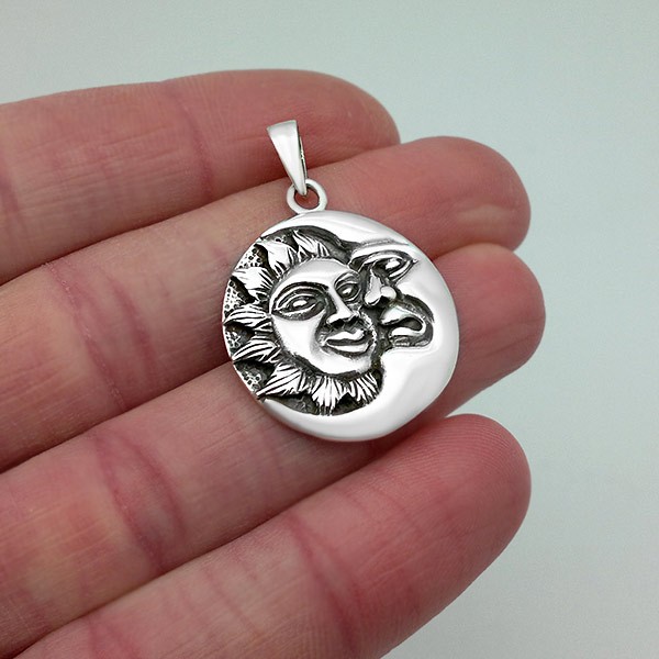 Colgante sol y luna