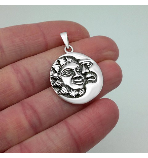 Colgante sol y luna