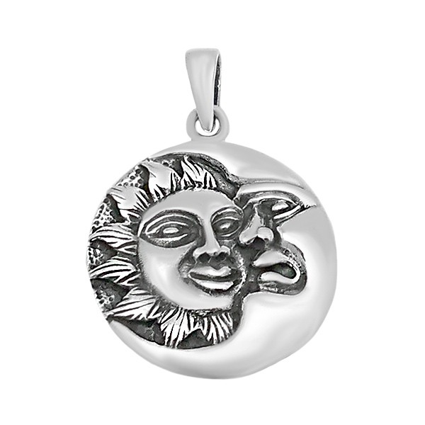 Colgante sol y luna