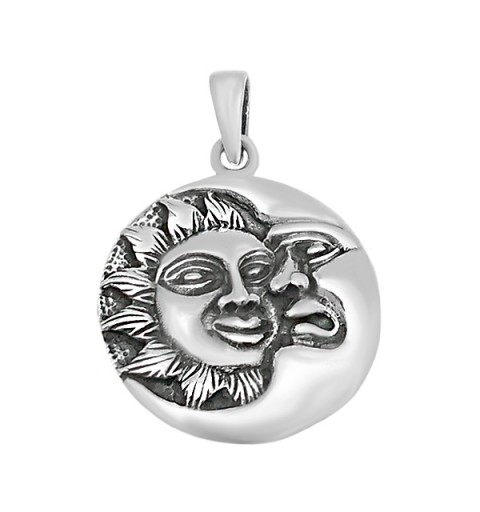 Colgante sol y luna