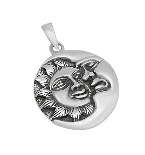 Colgante sol y luna
