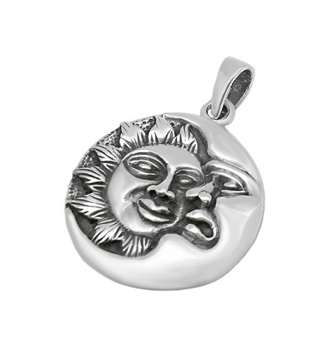 Colgante sol y luna
