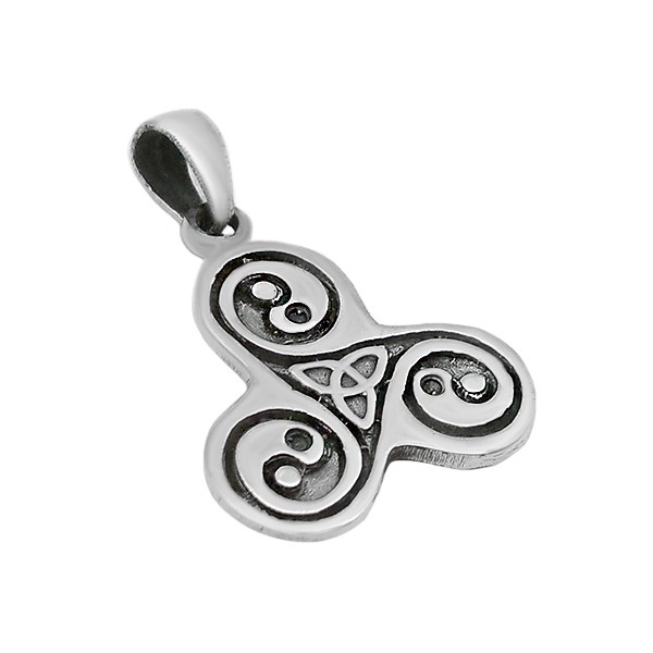 Colgante trisquel yin yang