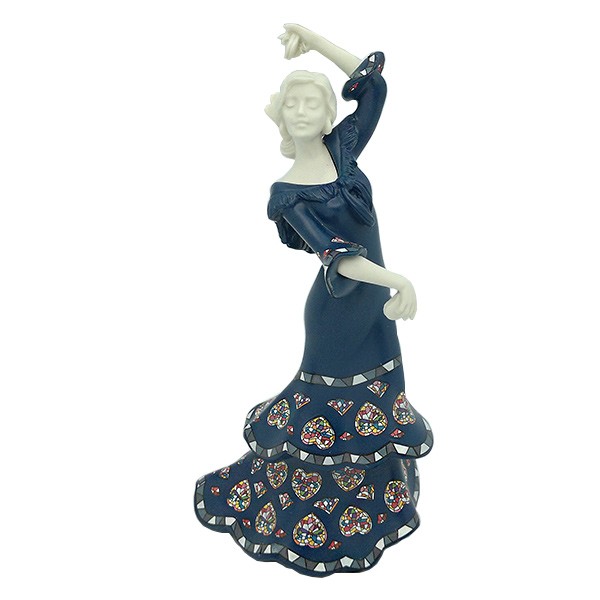 Gracia española azul pequeña