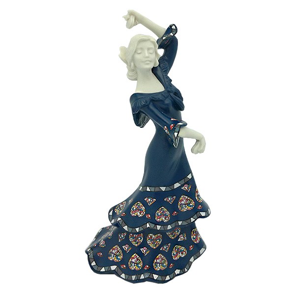 Gracia española azul pequeña