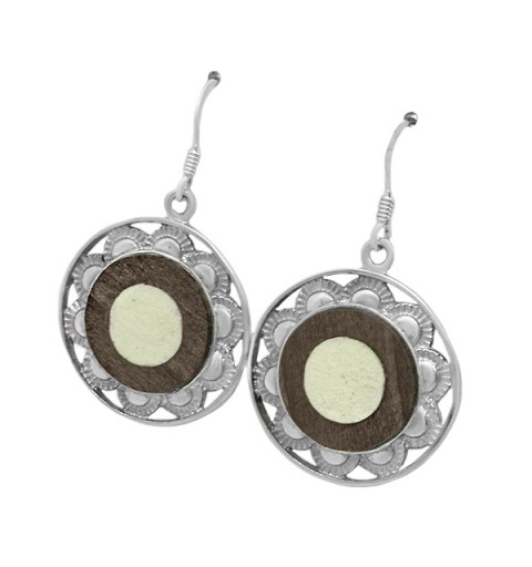 Galician tambourine earrings