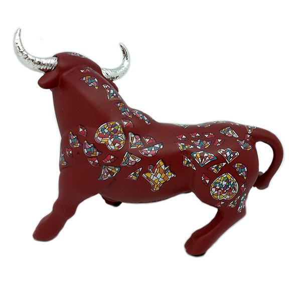 Toro de color rojo, de la serie Memory´s de Nadal Studio.