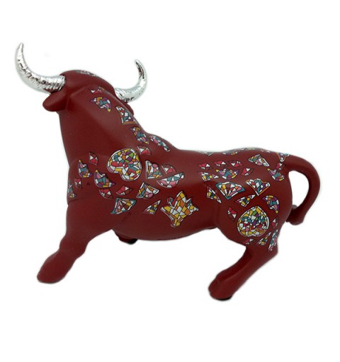 Toro de color rojo, de la serie Memory´s de Nadal Studio.