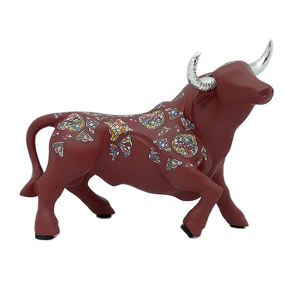 Toro de color rojo, de la serie Memory´s de Nadal Studio.
