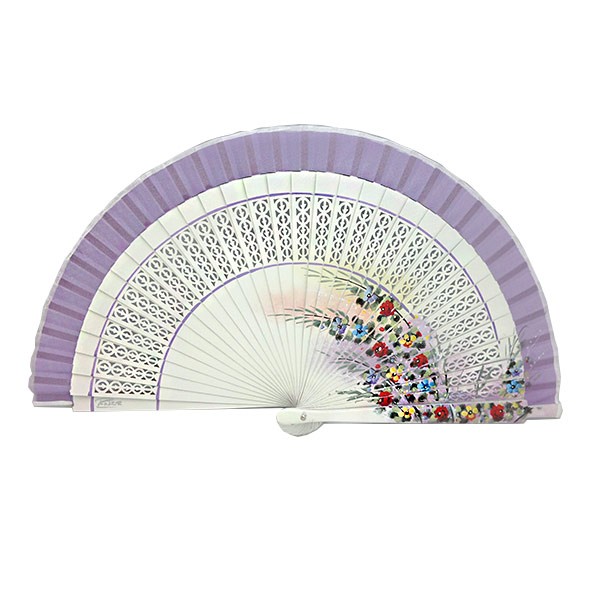 Abanico Flores de Lavanda