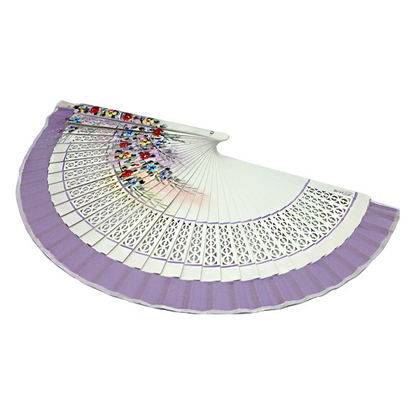 Abanico Flores de Lavanda