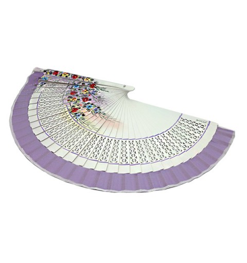 Abanico Flores de Lavanda