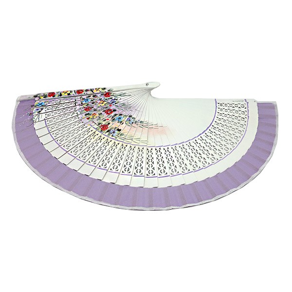 Abanico Flores de Lavanda