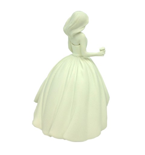 Bombonera floral blanca